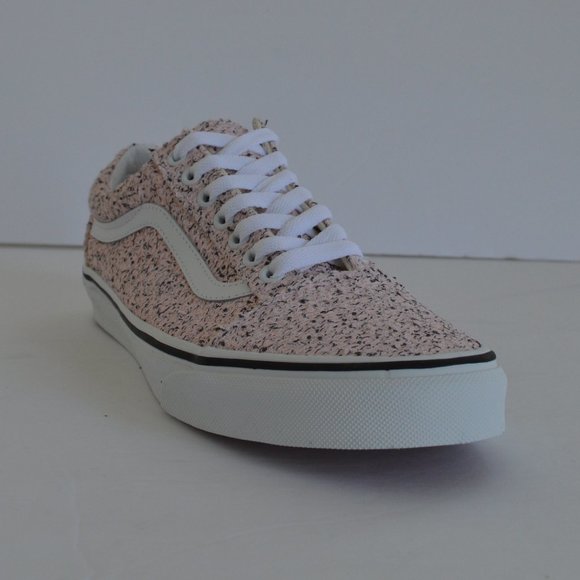 Vans old skool pink boucle speckle sneaker shoes - Picture 2 of 8